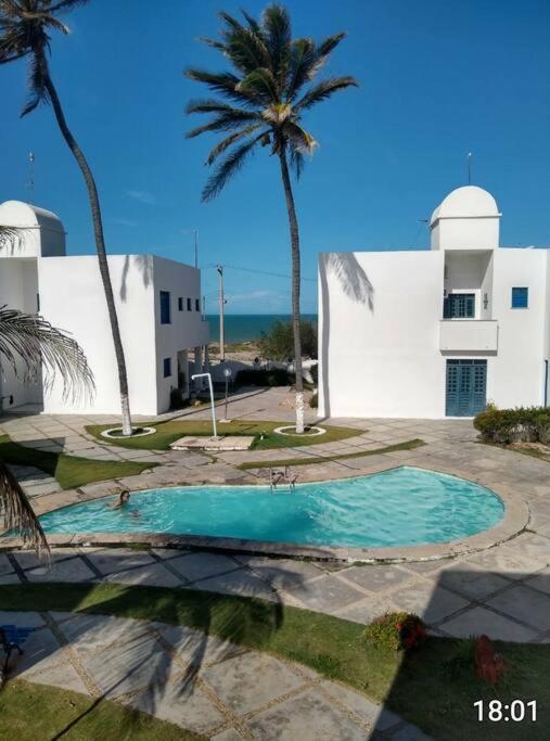 Paraiso Frente Ao Mar, Replica De Uma Vila Grega! Аракати Экстерьер фото